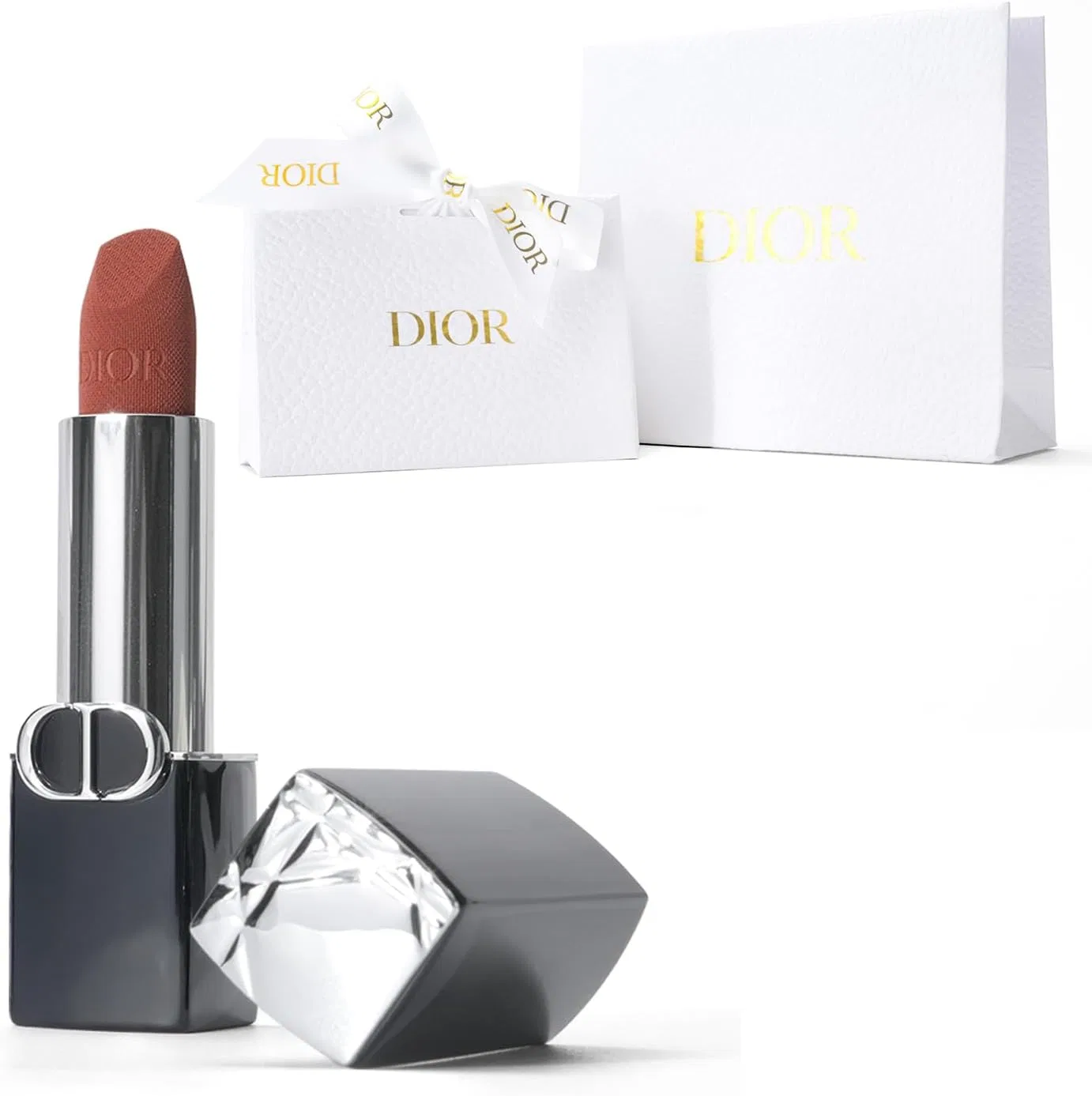 Помада Dior Rouge Dior Velvet, 3.5 г, цвет 200 Nude Touch Velvet