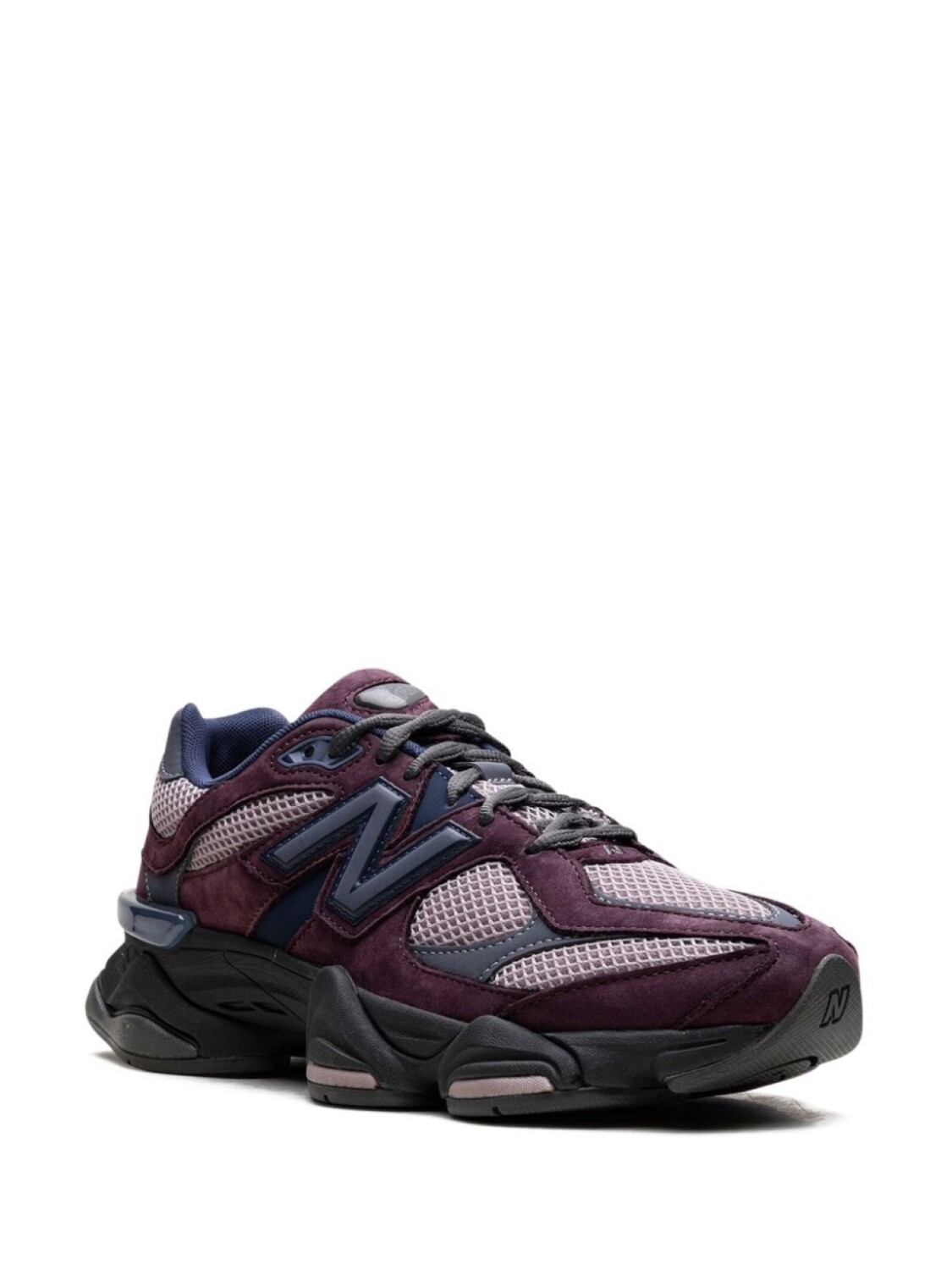 Кроссовки 9060 "Сливово-коричневый ледяной винный" New Balance, фиолетовый — фото 2