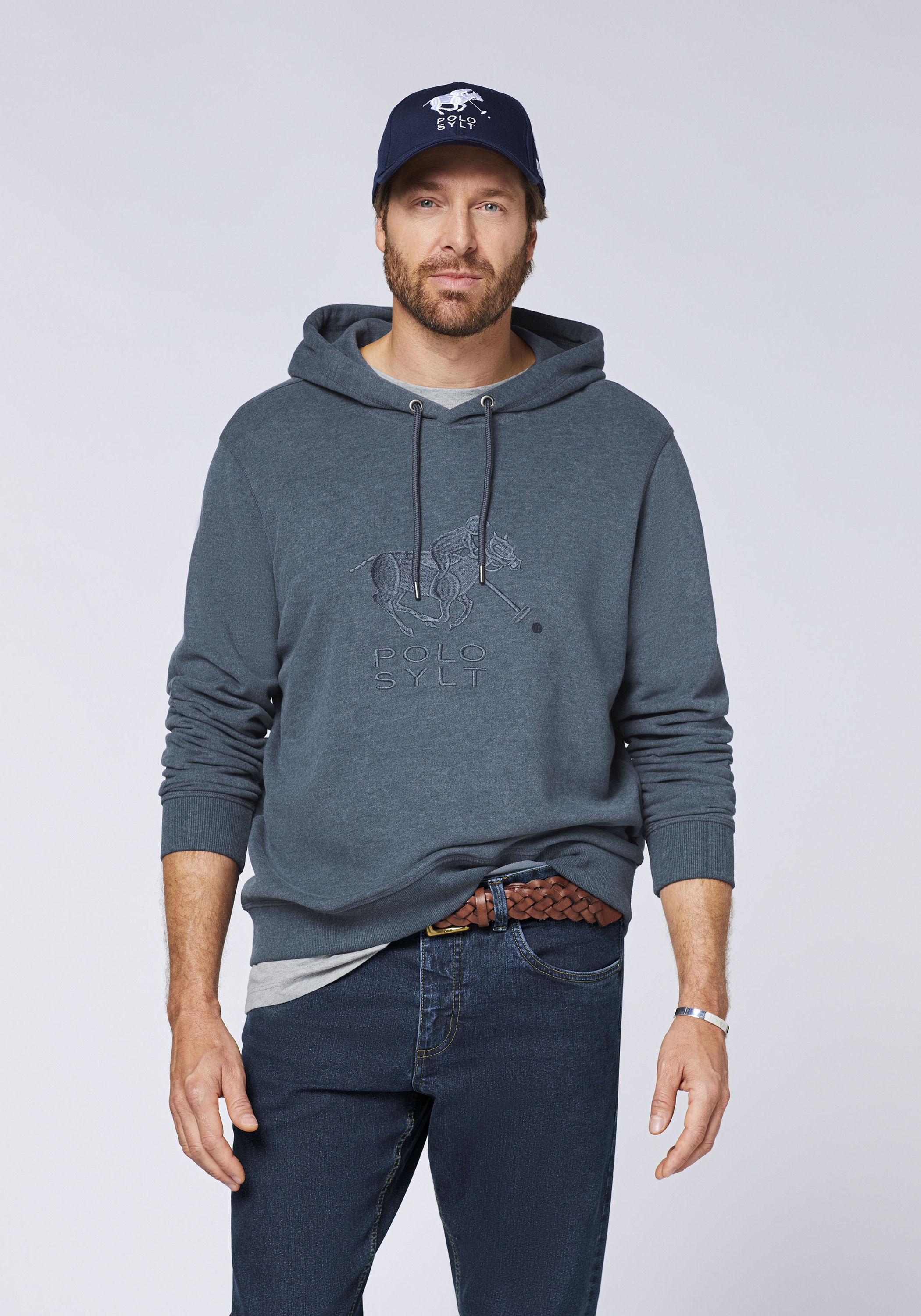 

Толстовка Polo Sylt Hoodie, синий