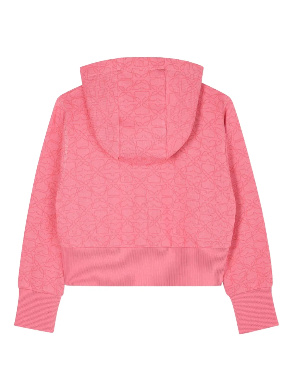 

Худи с монограммой HUGO KIDS, розовый