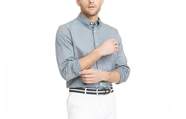 

Рубашка мужская серая Tommy Hilfiger, серый