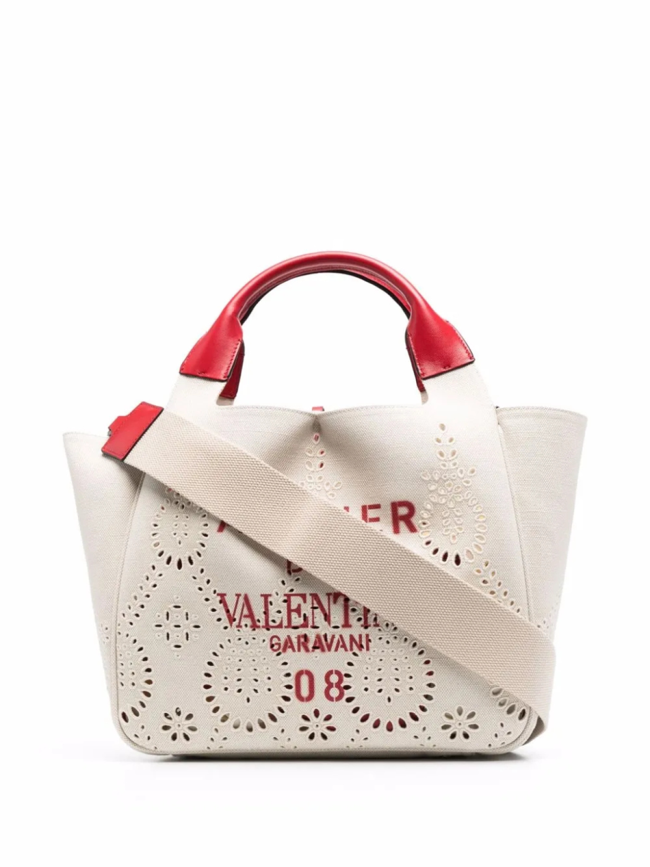 

Valentino Garavani сумка-тоут 08 San Gallo Edition Atelier, нейтральный
