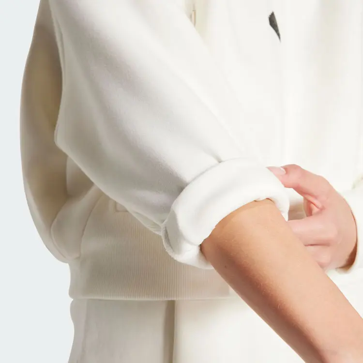 Z.N.E. SS24 True Healing Collection Куртка с молнией на четверть Женская Жаде Белый Adidas — фото 4
