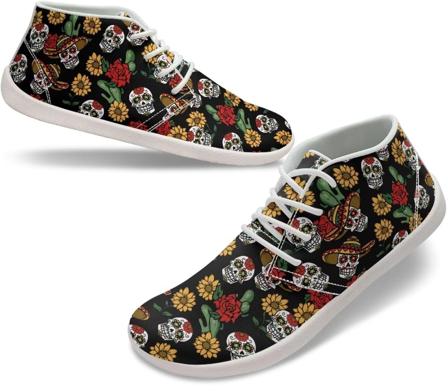 

Мужские широкие кроссовки-босоножки с нулевым перепадом, минималистичные кроссовки, легкие противоскользящие ходовые обувь для спорта, размер 5-14, белая подошва Vuriqeby