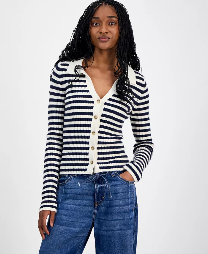 

Женский полосатый кардиган Lucky Brand, мультиколор