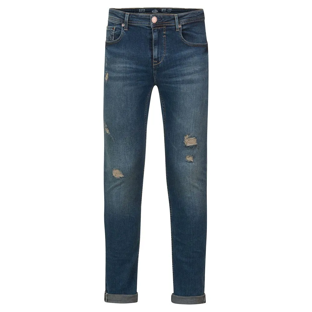 

Джинсы Petrol Industries Nash Narrow Fit Ripped Repaired, синий