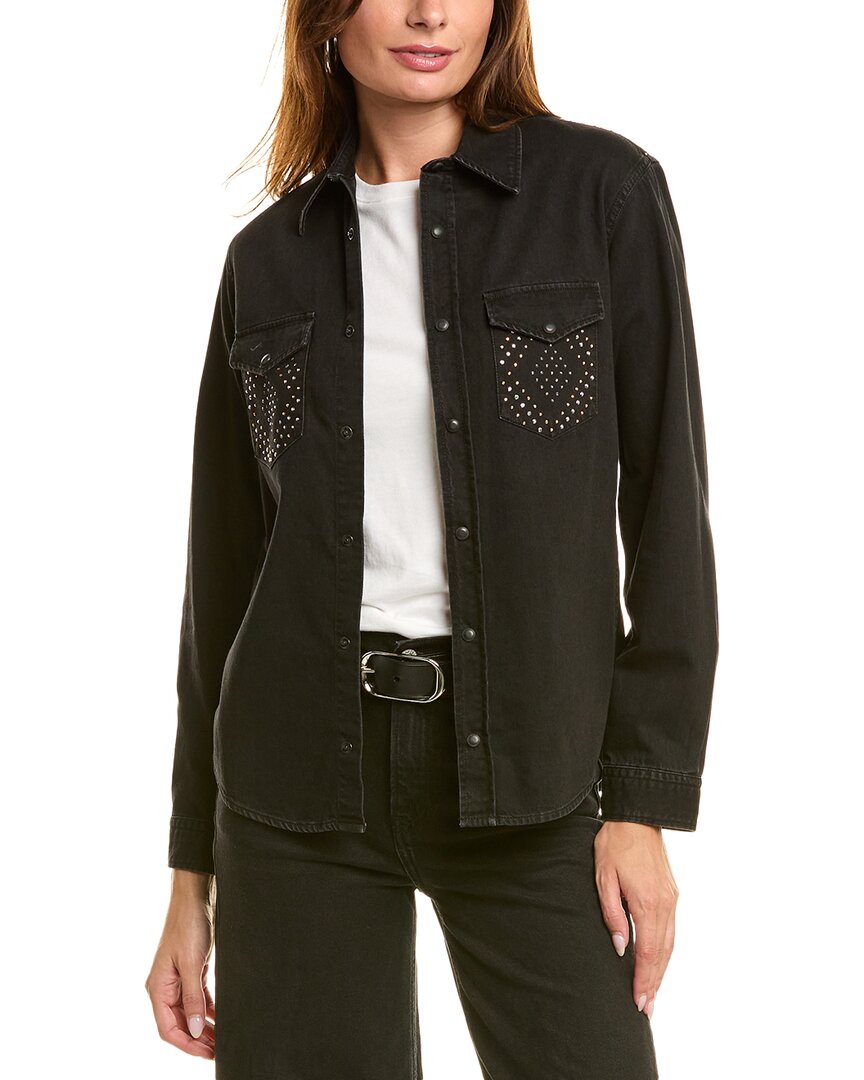 

Джинсовая рубашка Kooples The Kooples, черный