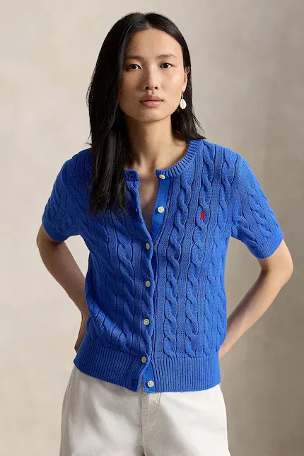 Кардиган хлопковый Polo Ralph Lauren, синий