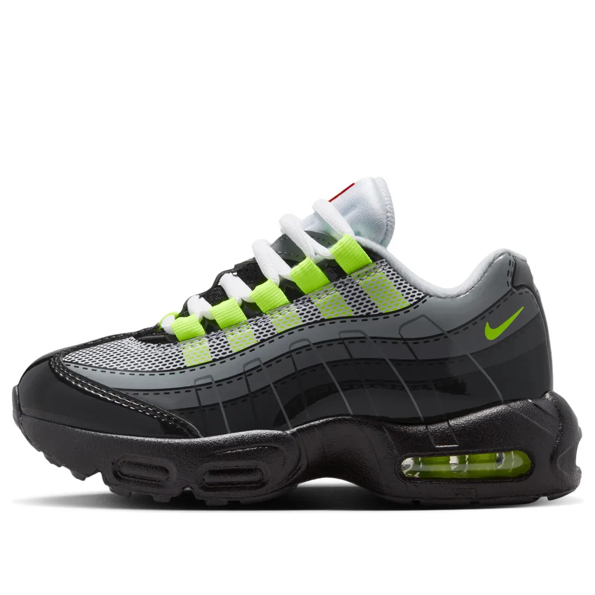 Кроссовки (PS) Nike x LEGO Air Max 95 'Neon', черный