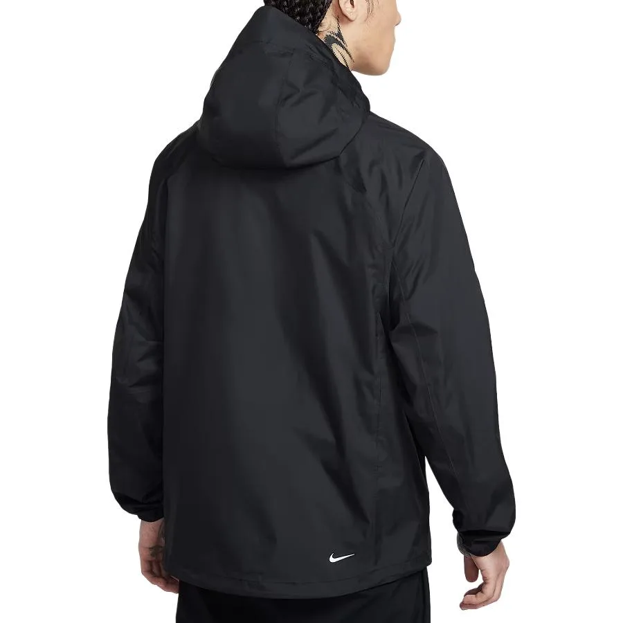 Куртка ветровка мужская водонепроницаемая и ветрозащитная ACG FW25 Nike, Black/Black/Black/Mountain White — фото 3