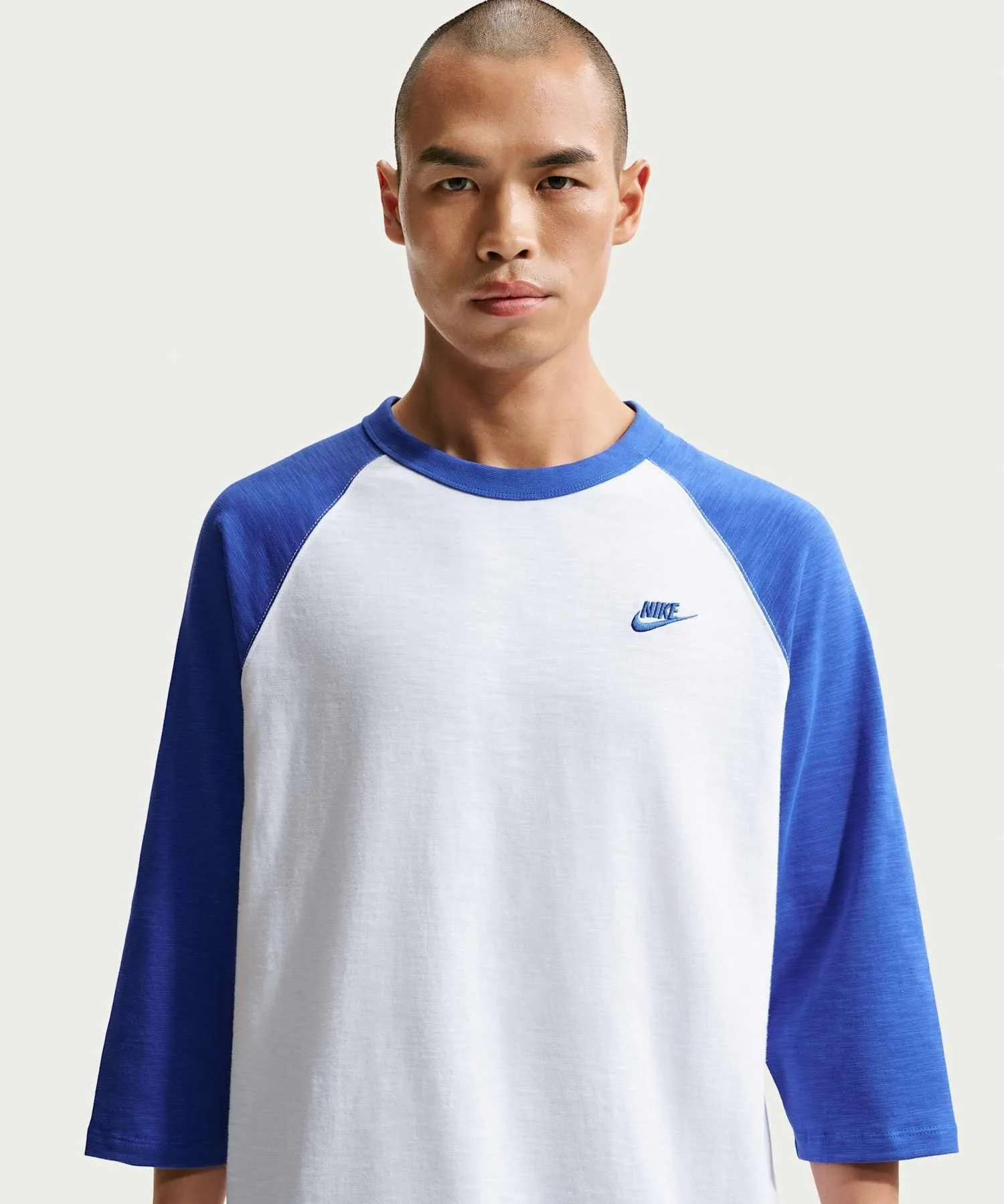 Мужской топ с 3/4 рукавом Nike Sportswear Club IF0756-480 синий