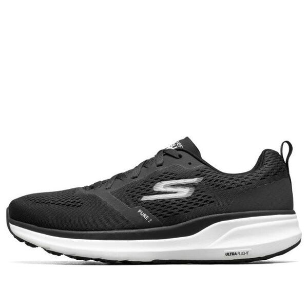 

Кроссовки pure 2 low-top black/white Skechers, черный