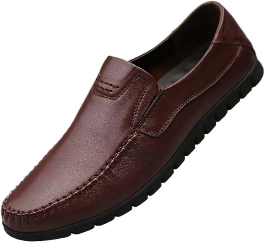 Лоферы мужские кожаные, Vintage, Oxford, Brown DHFIRUFSHLO