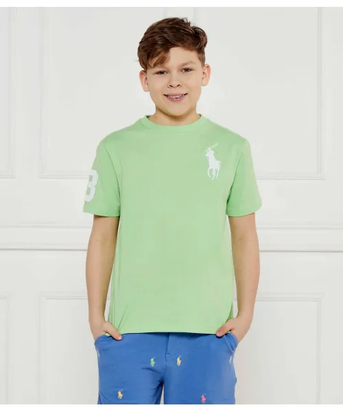 

Футболка Regular fit Polo Ralph Lauren, зеленый