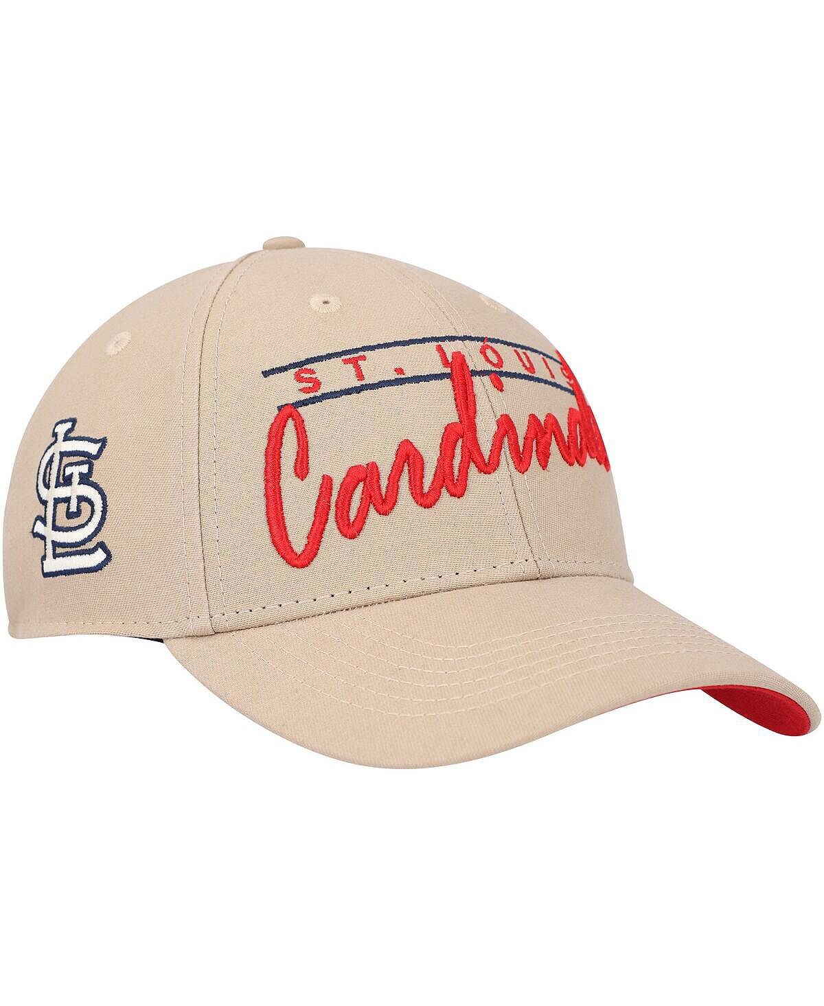 

Мужская регулируемая кепка цвета хаки St. Louis Cardinals Atwood MVP '47 Brand