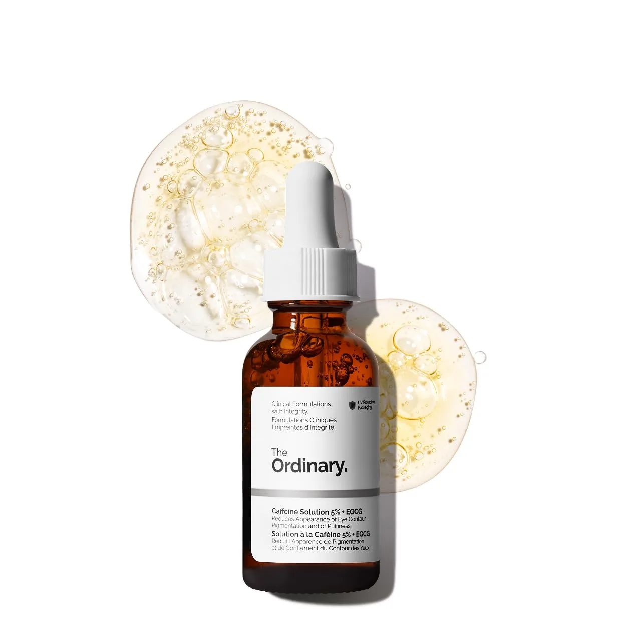Сыворотка для глаз The Ordinary Caffeine Solution 5% + EGCG, уменьшающая отеки и темные круги под глазами. 29,6 мл (1 шт.)
