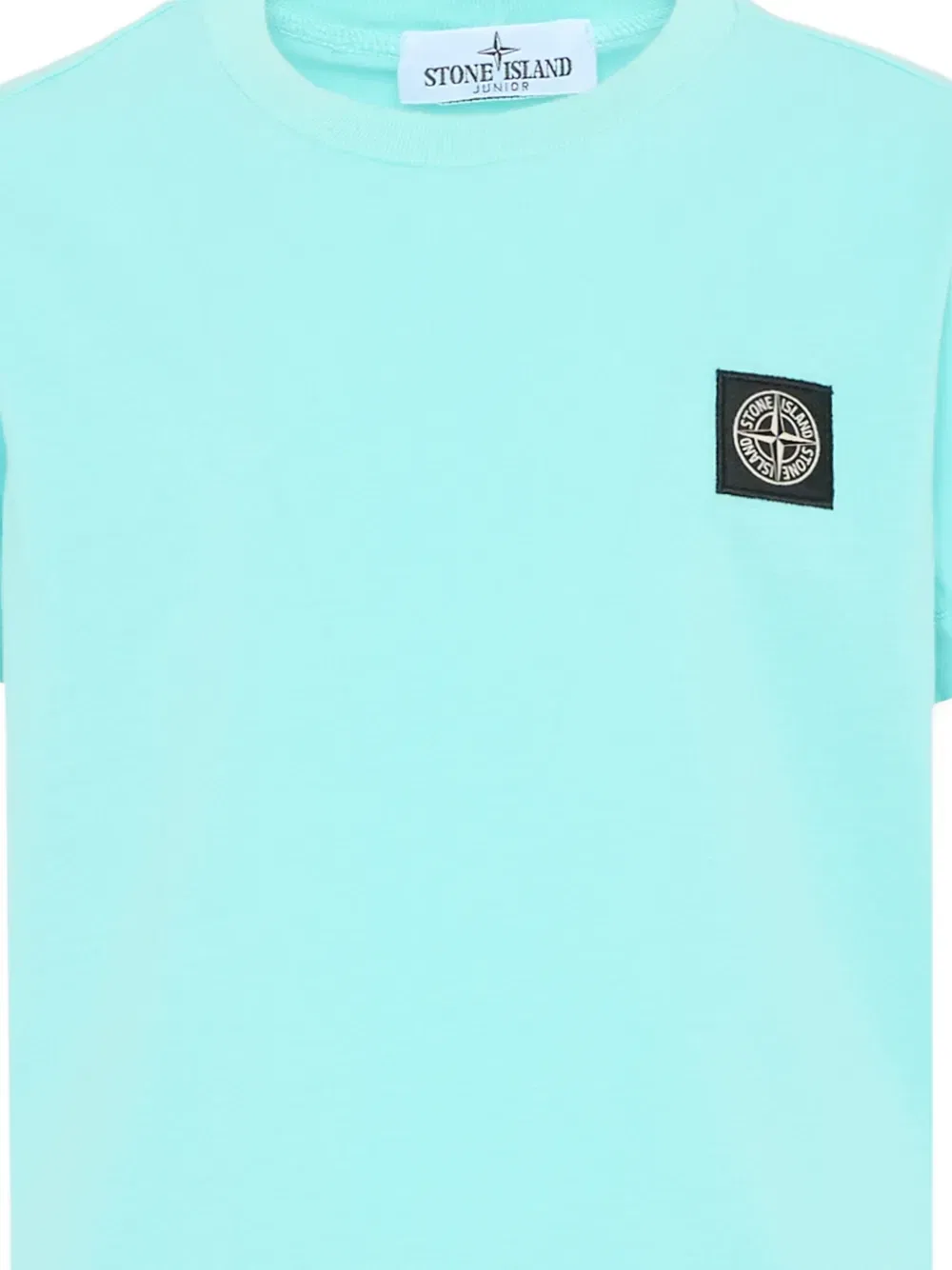 Футболка с короткими рукавами Compass Stone Island Junior, синий — фото 3