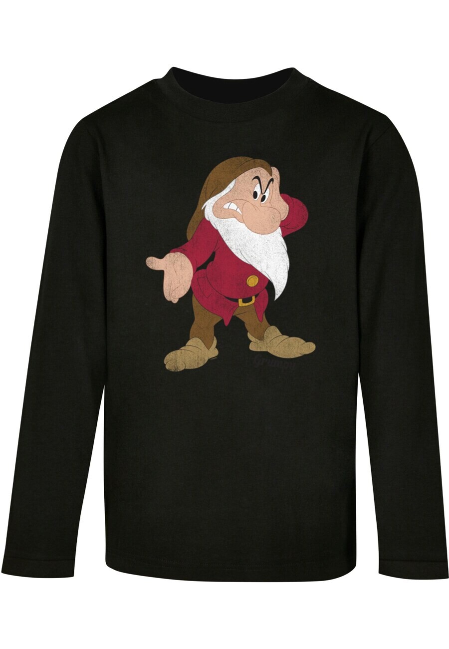 

Лонгслив ABSOLUTE CULT Shirt Snow White - Grumpy, черный