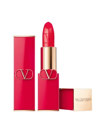 

Кремовая губная помада Rosso Satin Finish 404r, сменная - 35 грамм Valentino