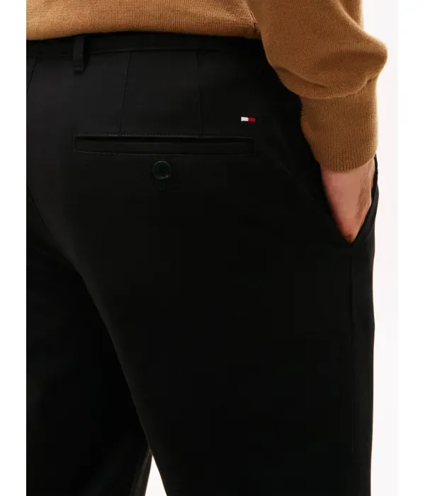 Брюки чинос Denton straight fit Tommy Hilfiger, черный — фото 4