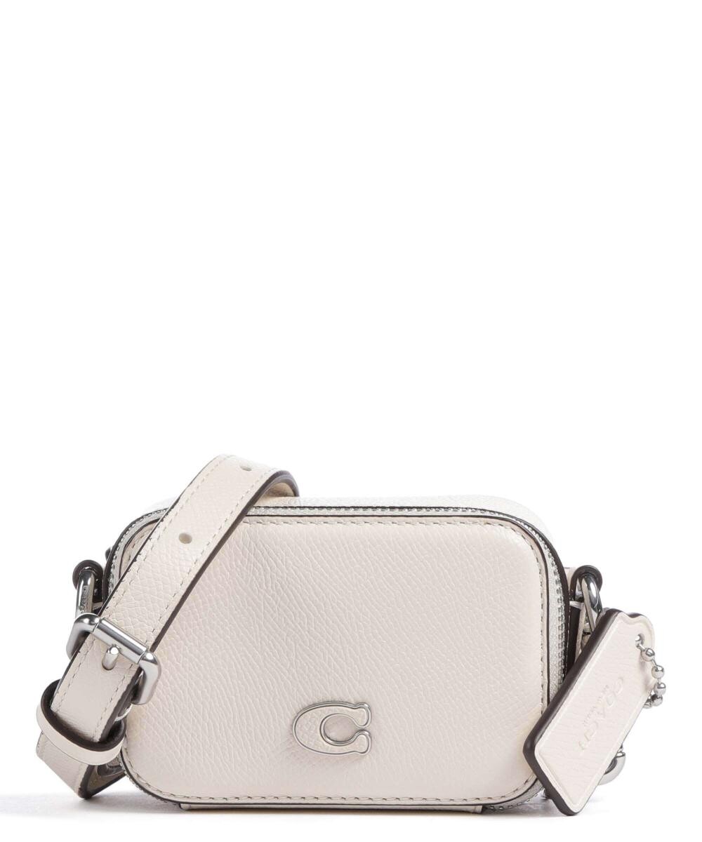 

Сумка через плечо из зерненой кожи Coach, белый