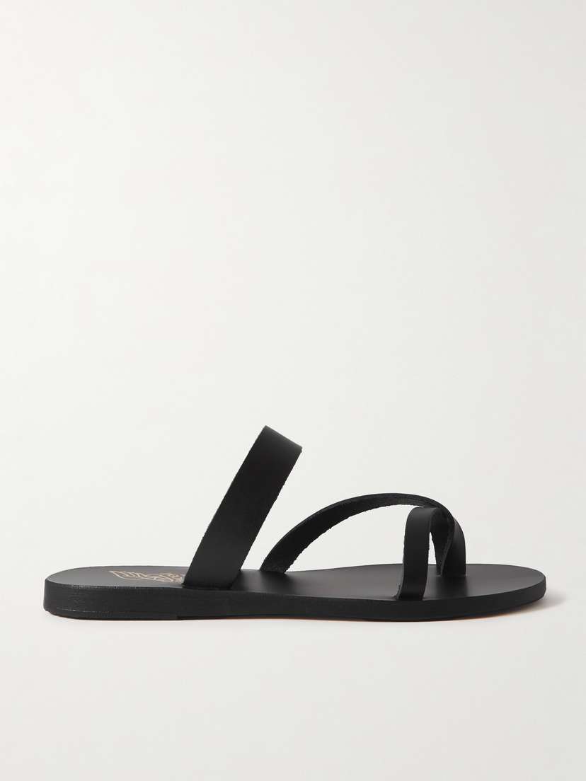 Кожаные сандалии Daphnae Ancient Greek Sandals, черный