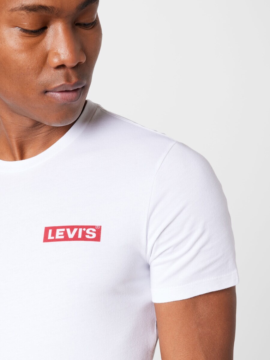 Футболка LEVI'S  2PK CREWNECK GRAPHIC, темно-синий/белый — фото 3