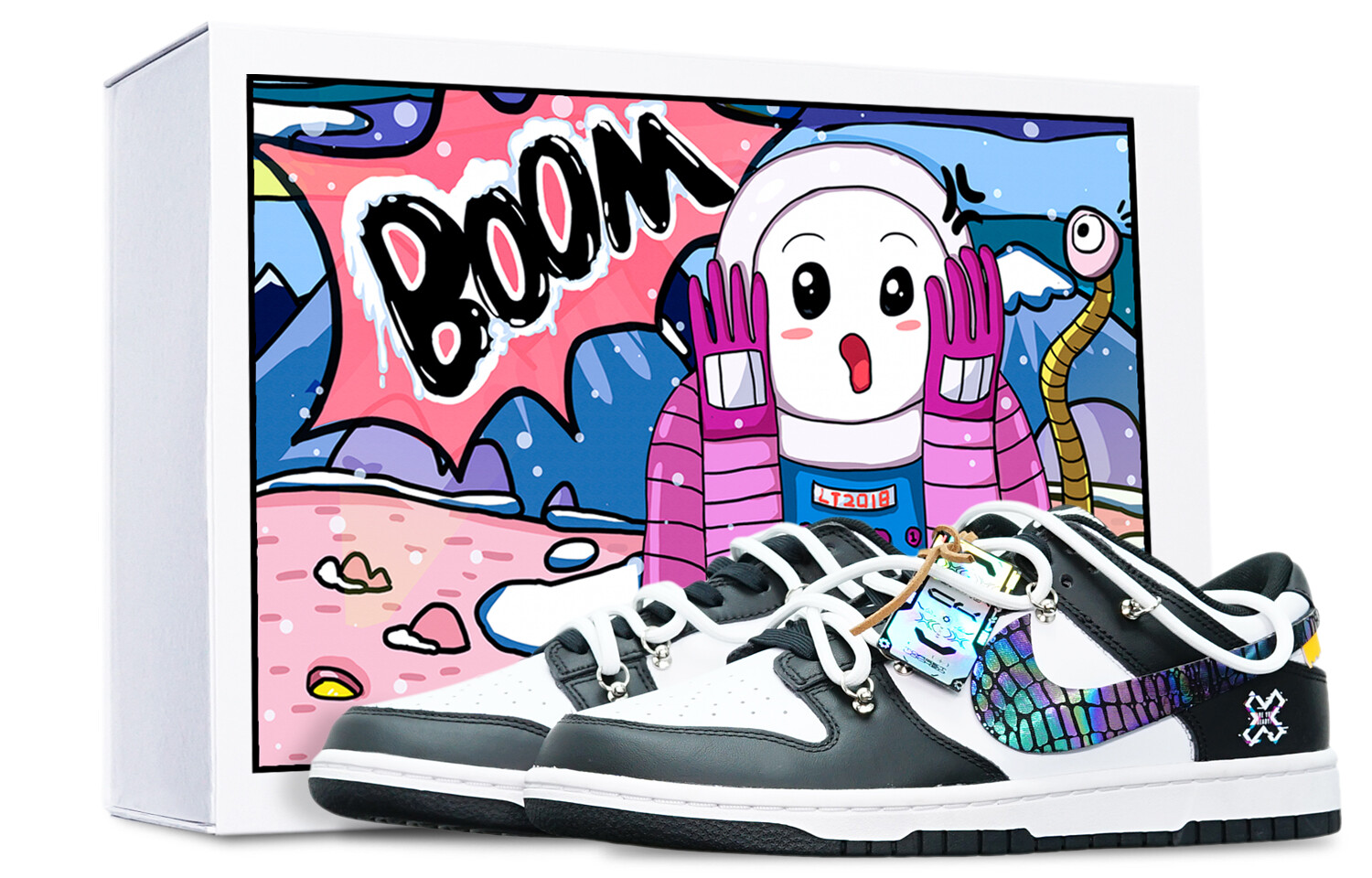 

Кроссовки Nike Dunk, мультиколор