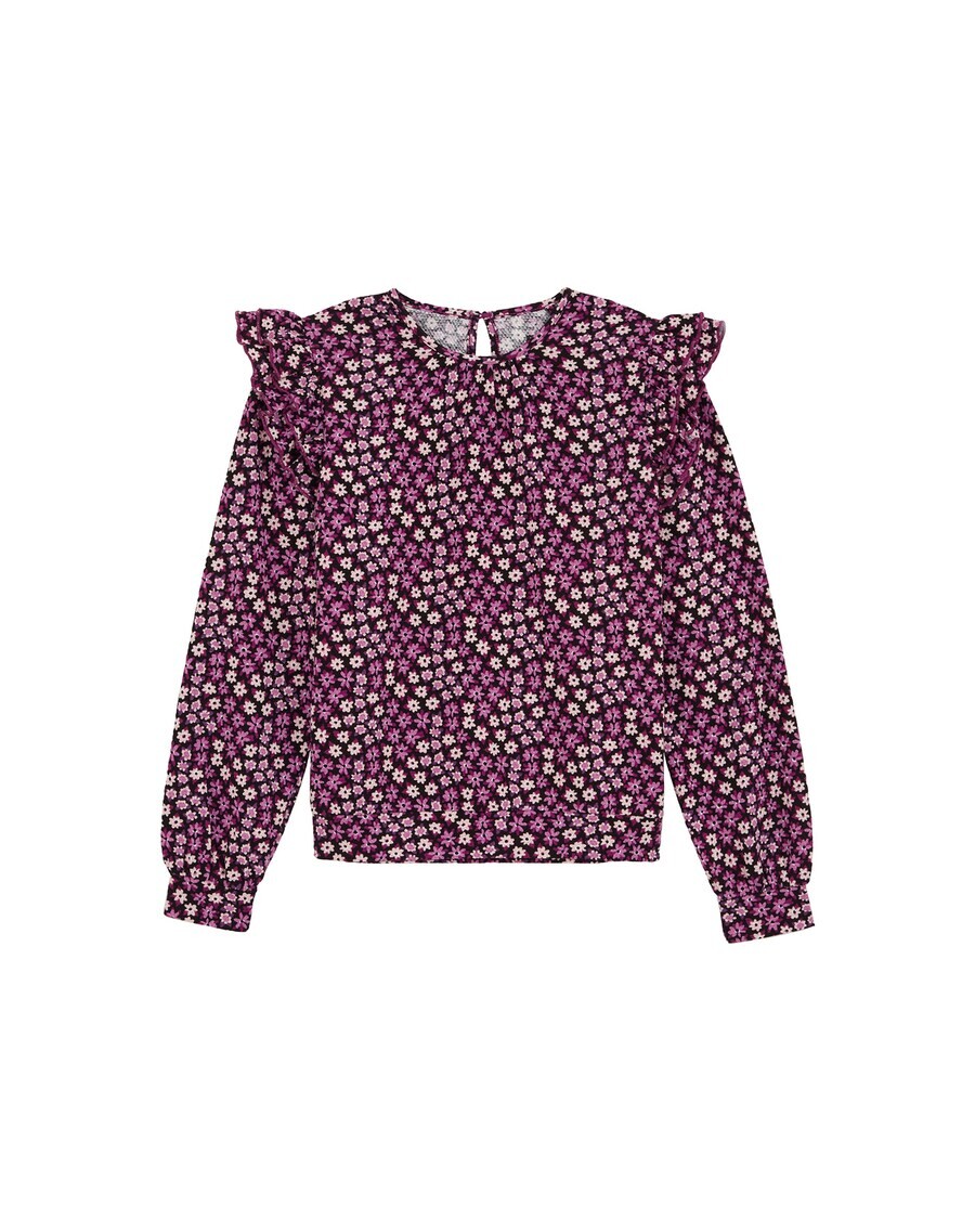 

Лонгслив WE Fashion Shirt, фиолетовый