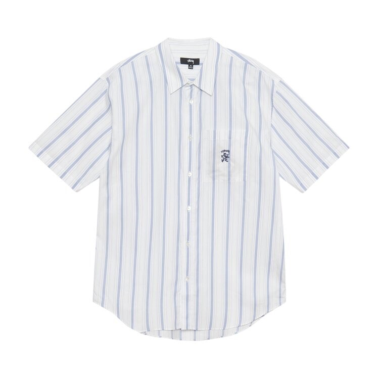 

Рубашка Stussy Boxy Short-Sleeve 'White', белый