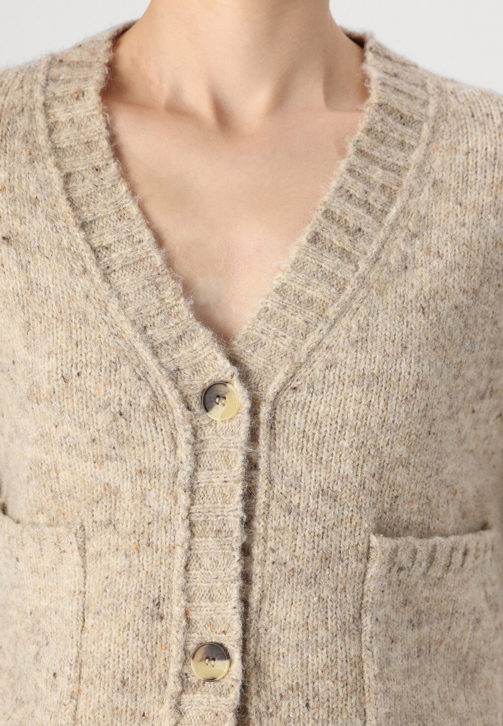 

Кардиган VMINGRID V-NECK Vero Moda, бежевый