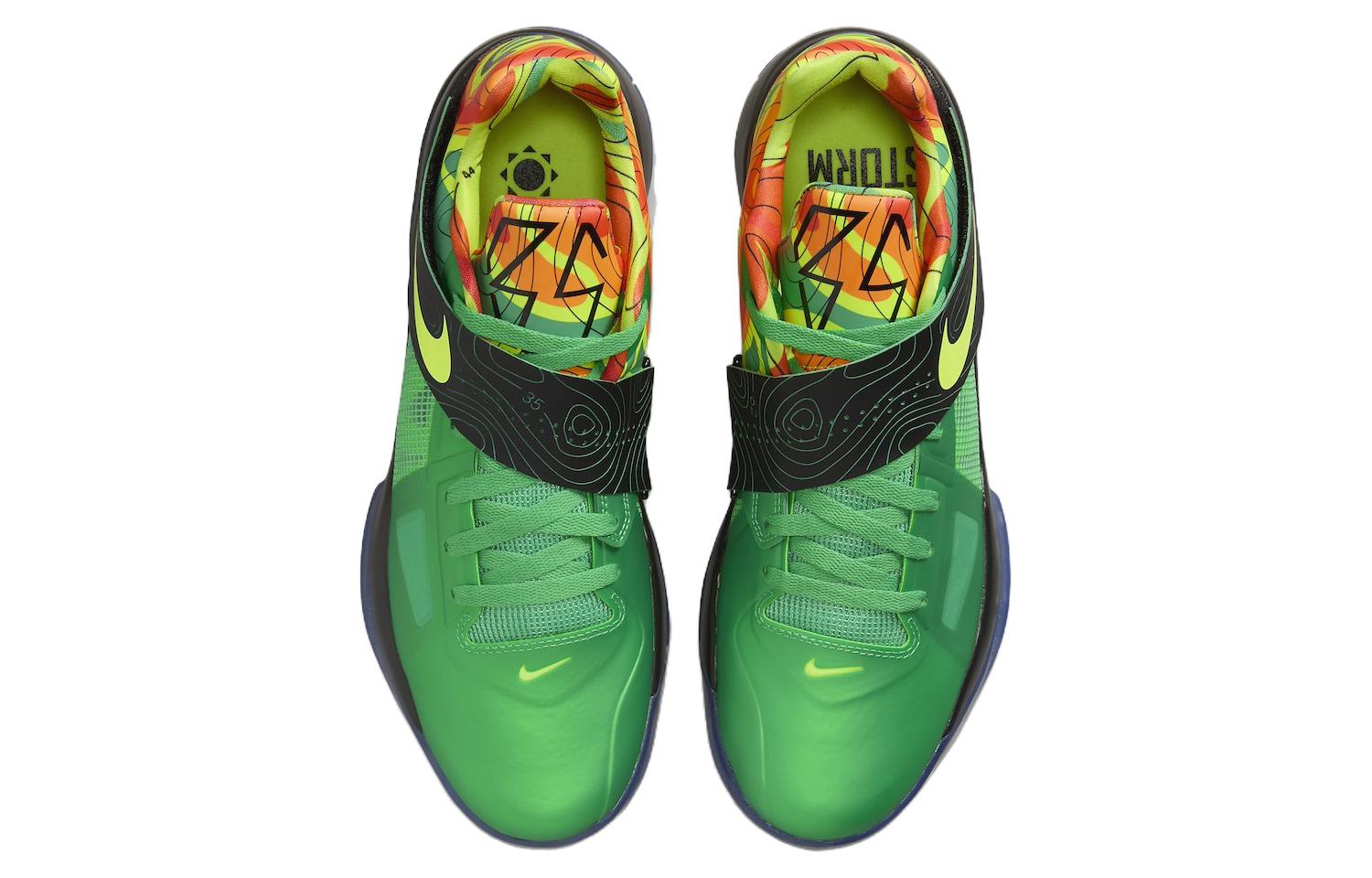 Nike Kd 4 'Weatherman' Чёрный Зелёный — фото 4