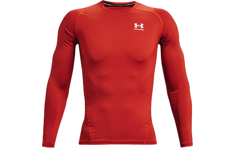 HeatGear Фитнес Одежда Мужская Оранжевый Under Armour, оранжевый