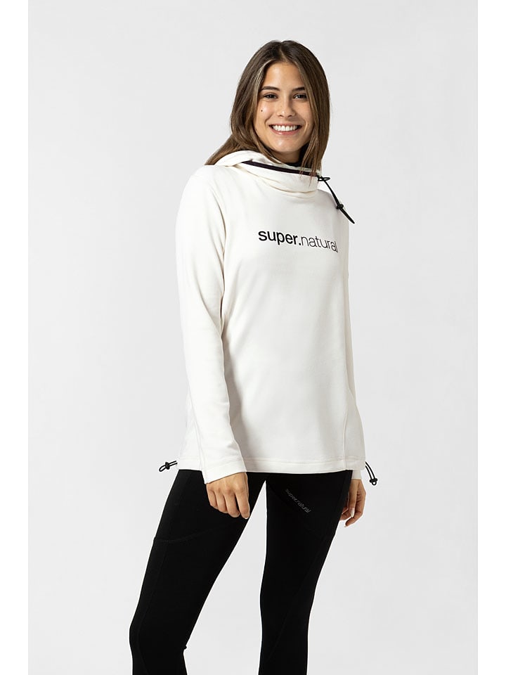 

Super.natural Худи "Alpine" белого цвета
