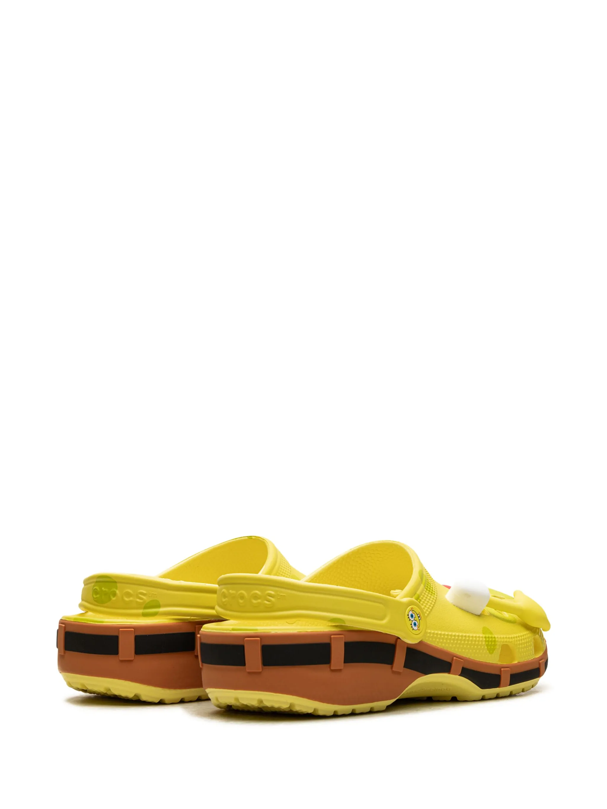 Шлепанцы SquarePants Classic Clogs из коллаборации с SpongeBob Crocs, желтый — фото 3