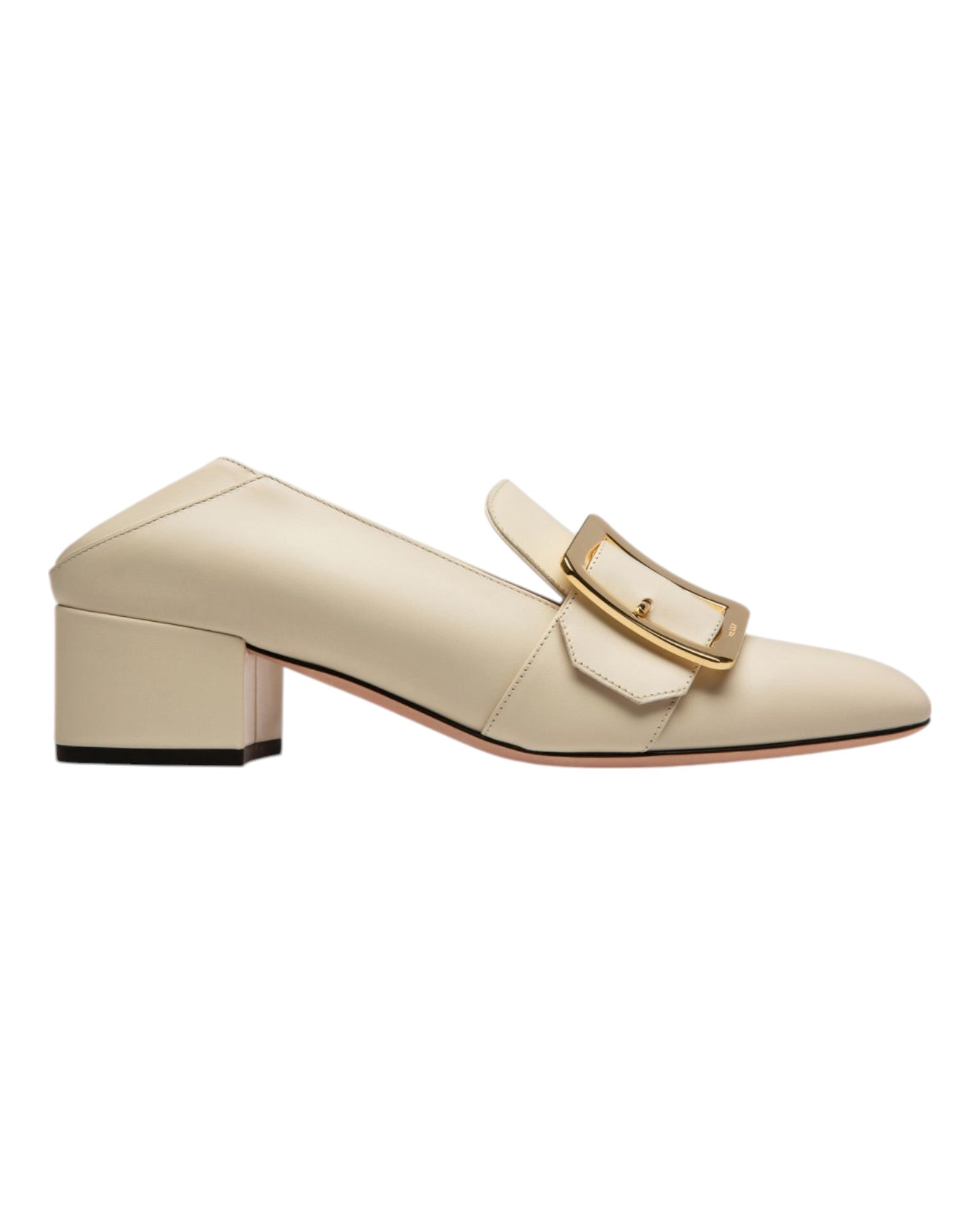 Bally Janelle 6225789 Женские туфли-лодочки из костяной телячьей кожи, белый — фото 2