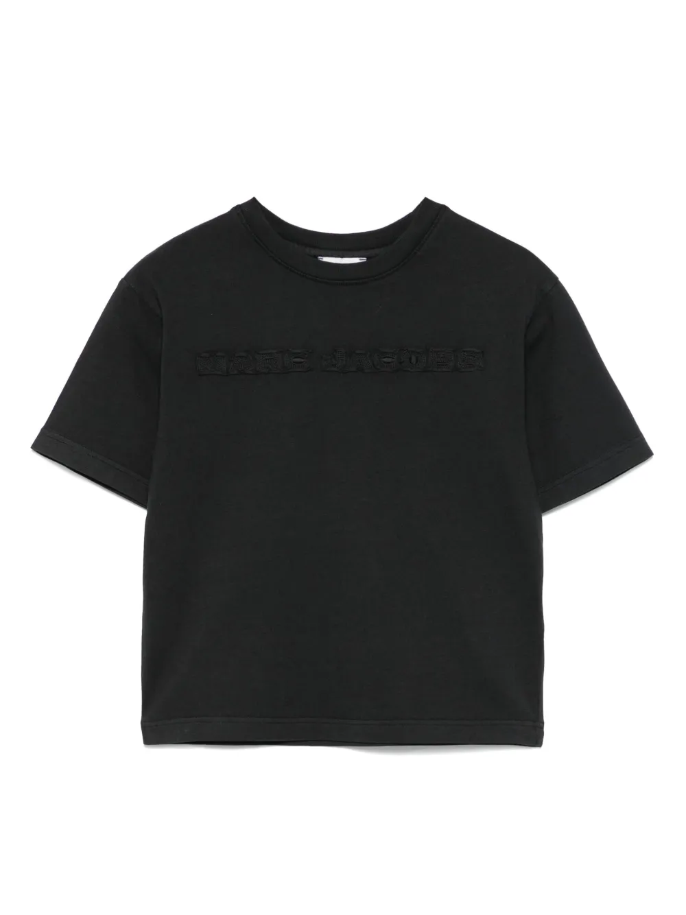 

Футболка с нашивкой-логотипом Marc Jacobs Kids, черный