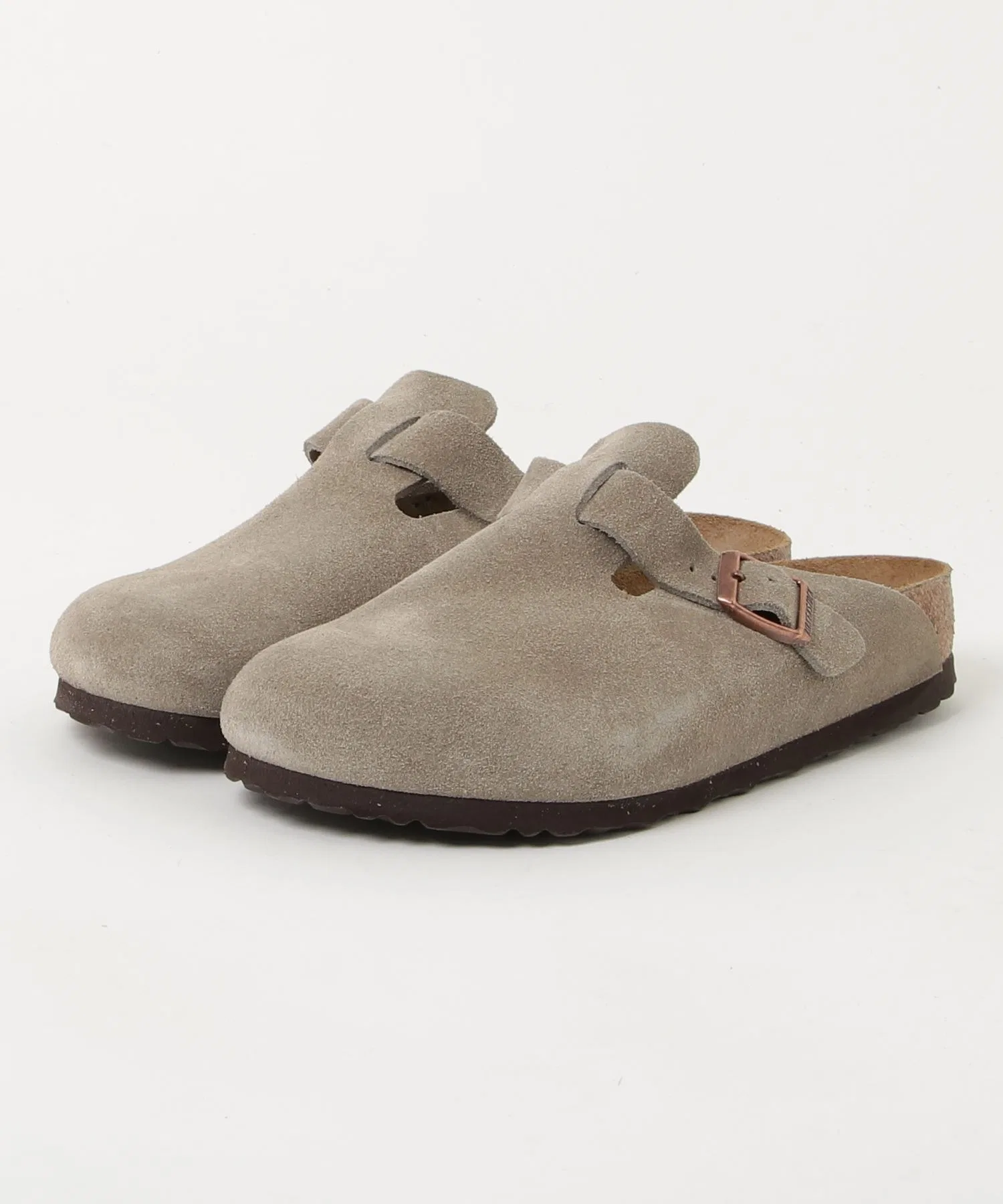 Мужские сандалии BIRKENSTOCK Boston LEVE из замши — фото 3