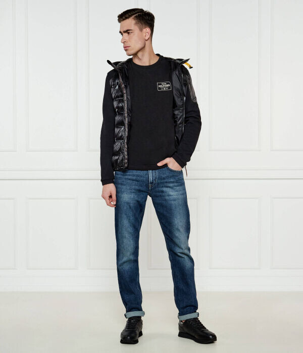 Футболка мужская Tommy Hilfiger из хлопка, черный — фото 2