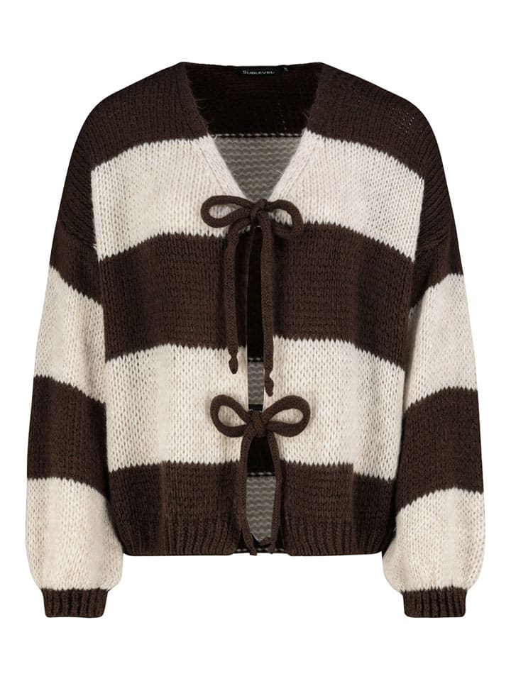 

Sublevel Кардиган коричнево-бежевого цвета