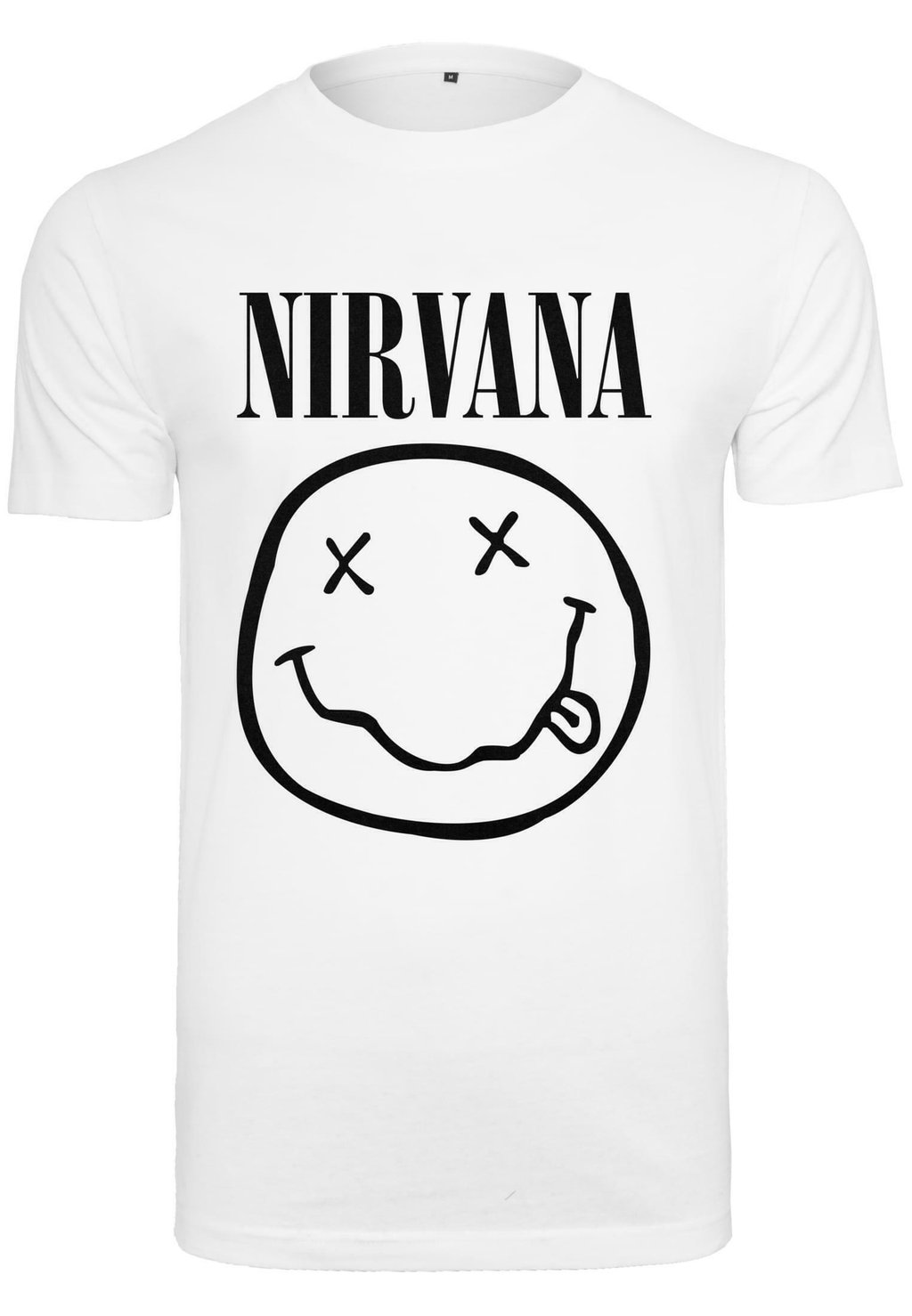 

Футболка с принтом Nirvana Lithium Tee Merchcode, белый