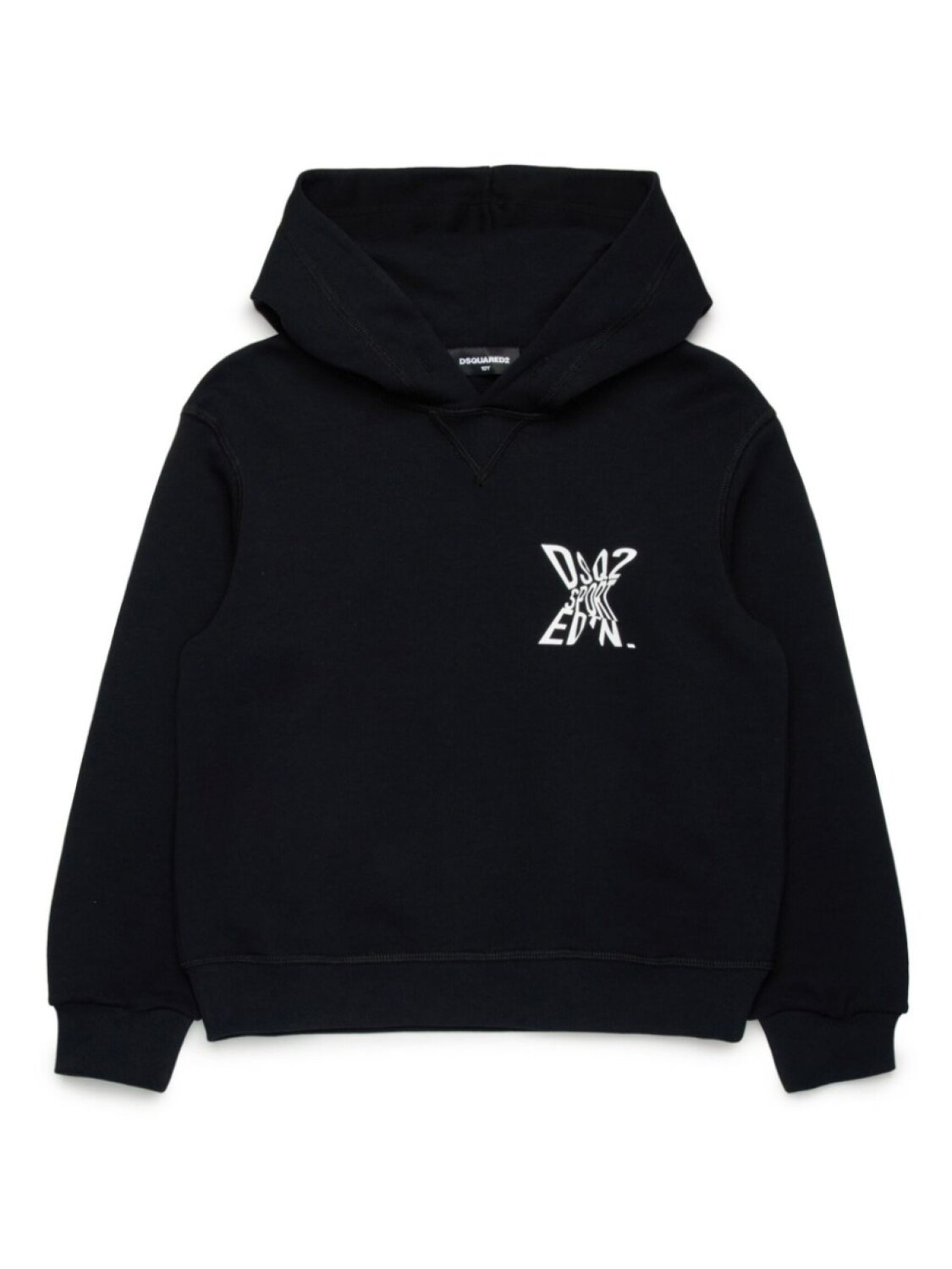

DSQUARED2 KIDS худи Sport Edtn.09 с логотипом, черный
