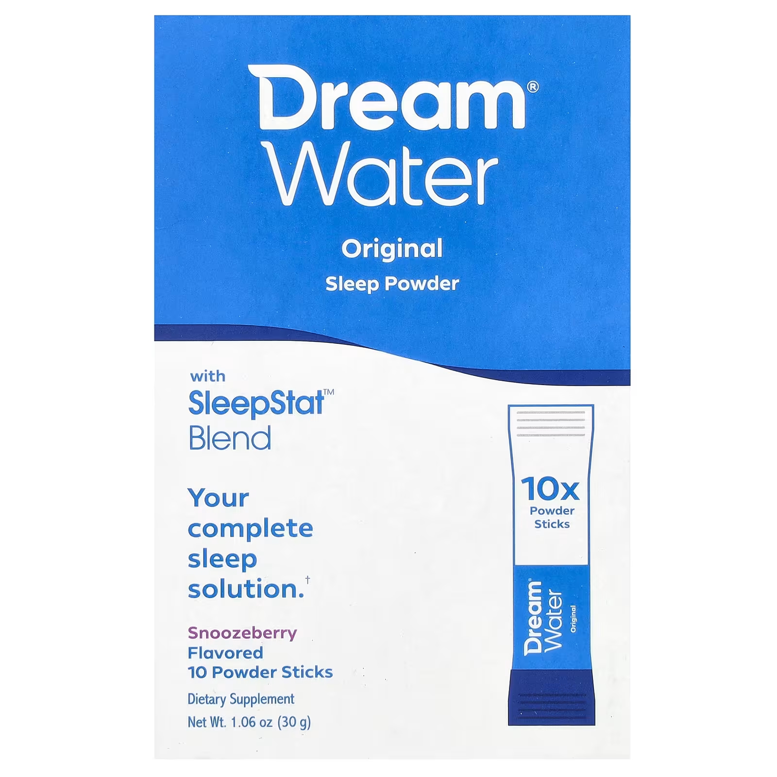 

Добавка Dream Water Original Sleep Powder Snoozeberry