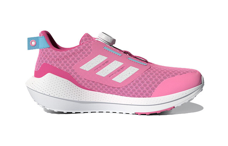 Кроссовки Eq21 Run 2.0 Kids, низкие, розовые/белые Adidas — фото 2