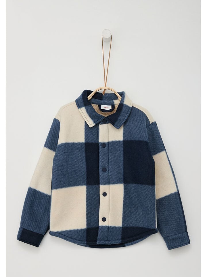 

Куртка s.Oliver Hemdjacke, цвет Blau/Creme