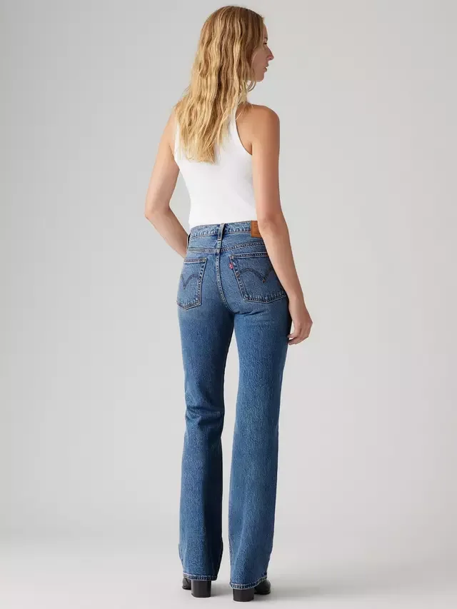 Джинсы-клеш Wedgie Bootcut, смелые и красивые Levi's — фото 3