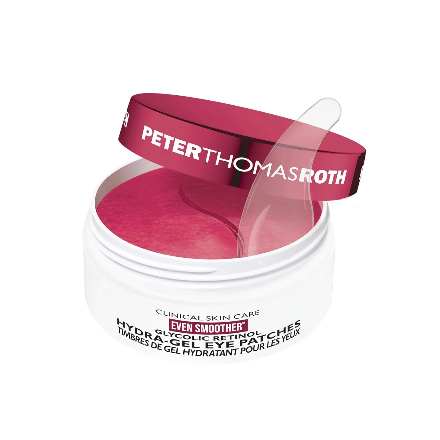 Патчи для глаз Peter Thomas Roth Even Smoother Glycolic Retinol Hydra-Gel с гликолевой кислотой и ретинолом против морщин и неровностей 60 шт. (1 шт.), blue