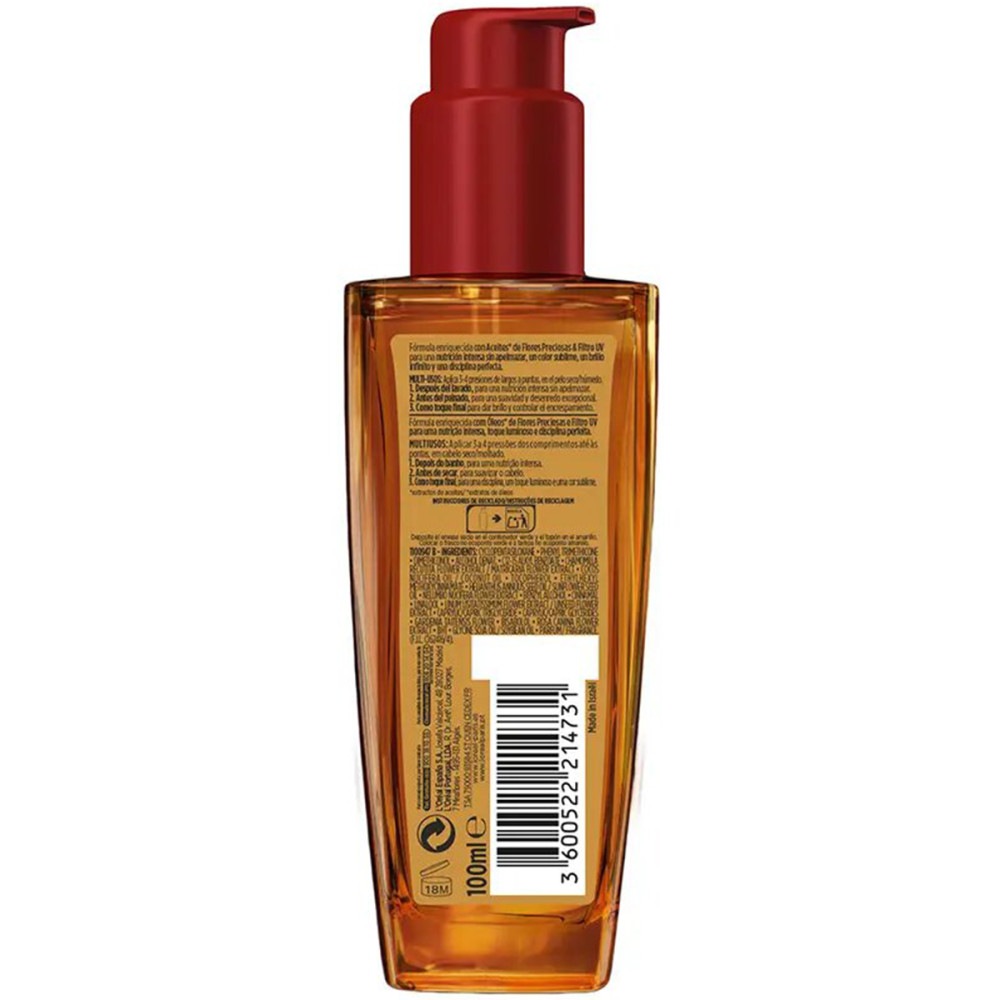 Масло для волос elvive extraordinary oil farbiges haaröl Loreal Paris, объем 100 мл — фото 2