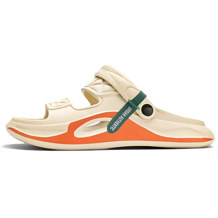 

URBAN AUTHENTIC Пляжные сандалии мужские бежево-оранжевые, цвет Beige Orange