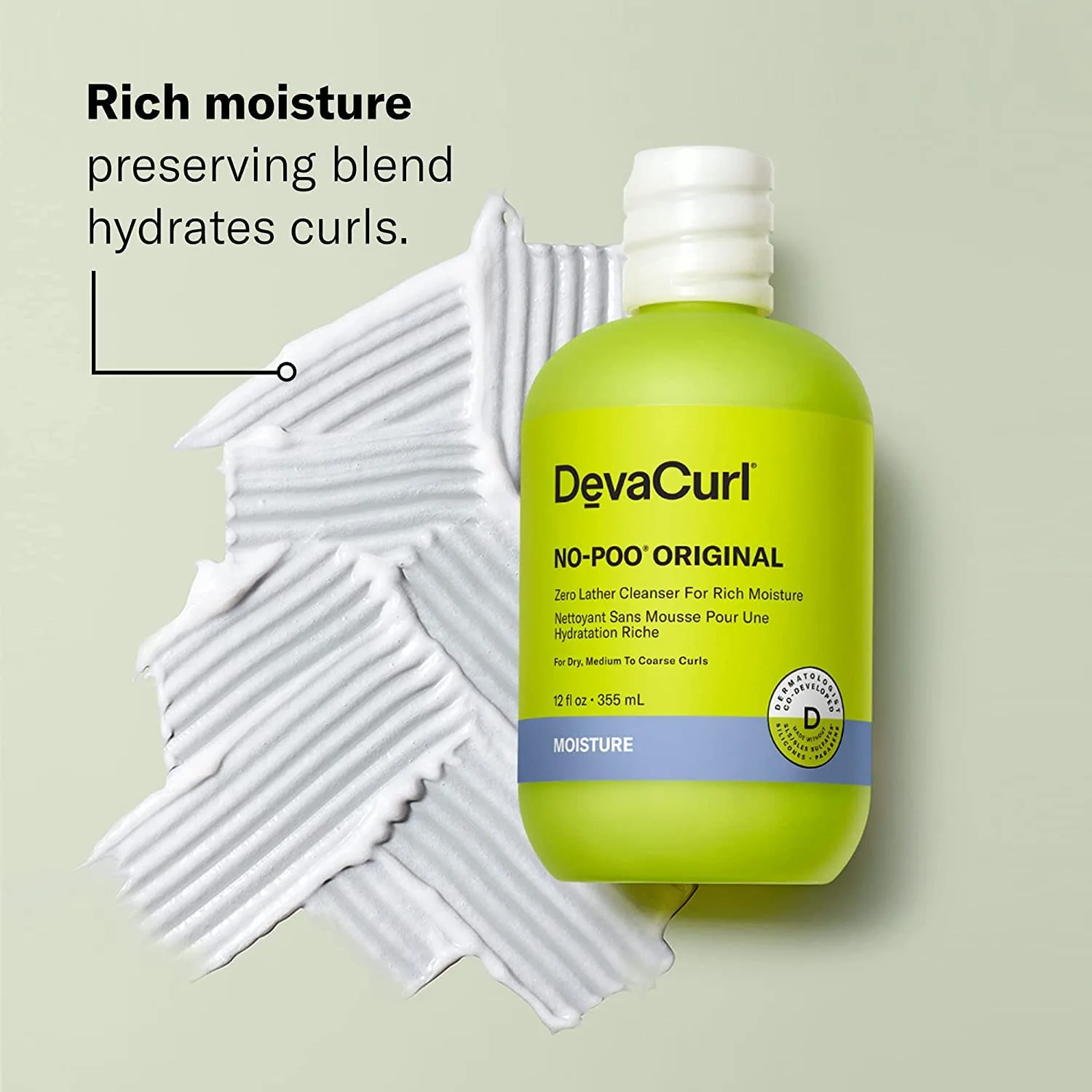 Гель для умывания DevaCurl — No-Poo Original - непенящееся очищающее средство для интенсивного увлажнения | Не — фото 2
